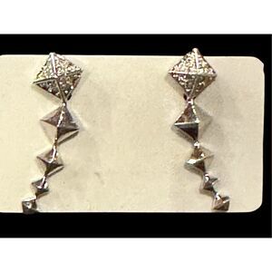 TAI Silver Dangle Earrings in Silver